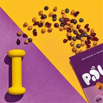 Palse snack και ένα βαράκι γυμναστικής